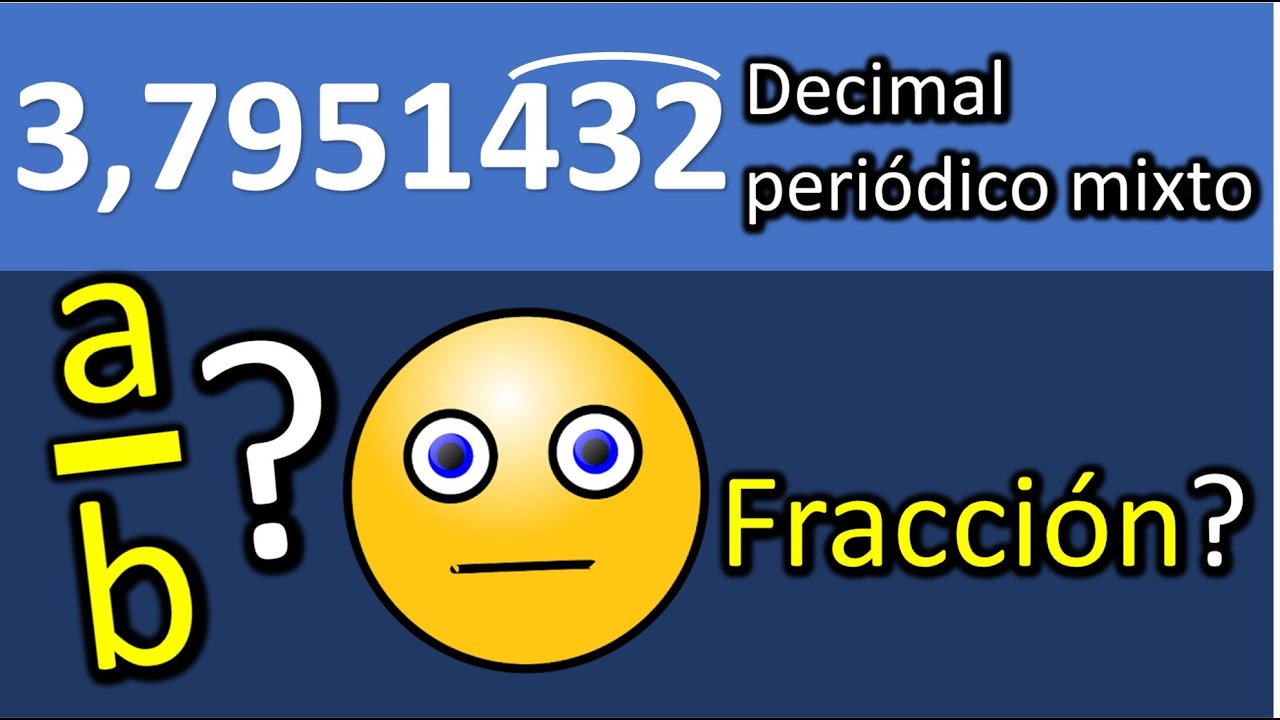 PASAR DE DECIMAL A FRACCIÓN