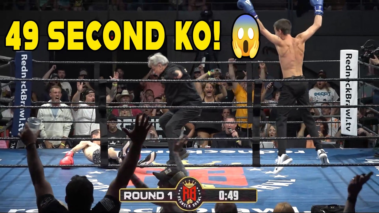 🔥REMATCH ENDS IN 49 SECONDS! Brutal Round 1 KO