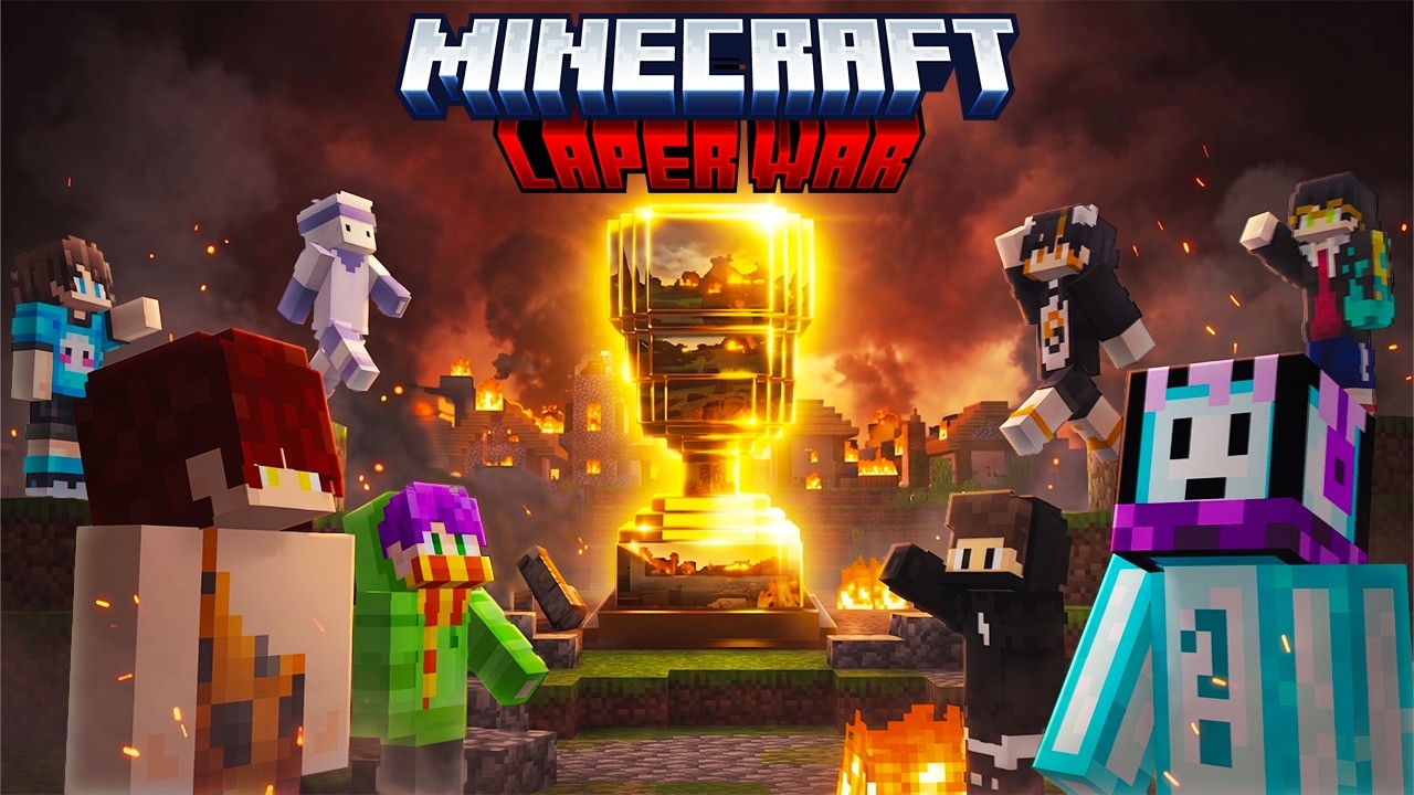 MINECRAFT TOURNAMENT LAPER WAR - PART 3
