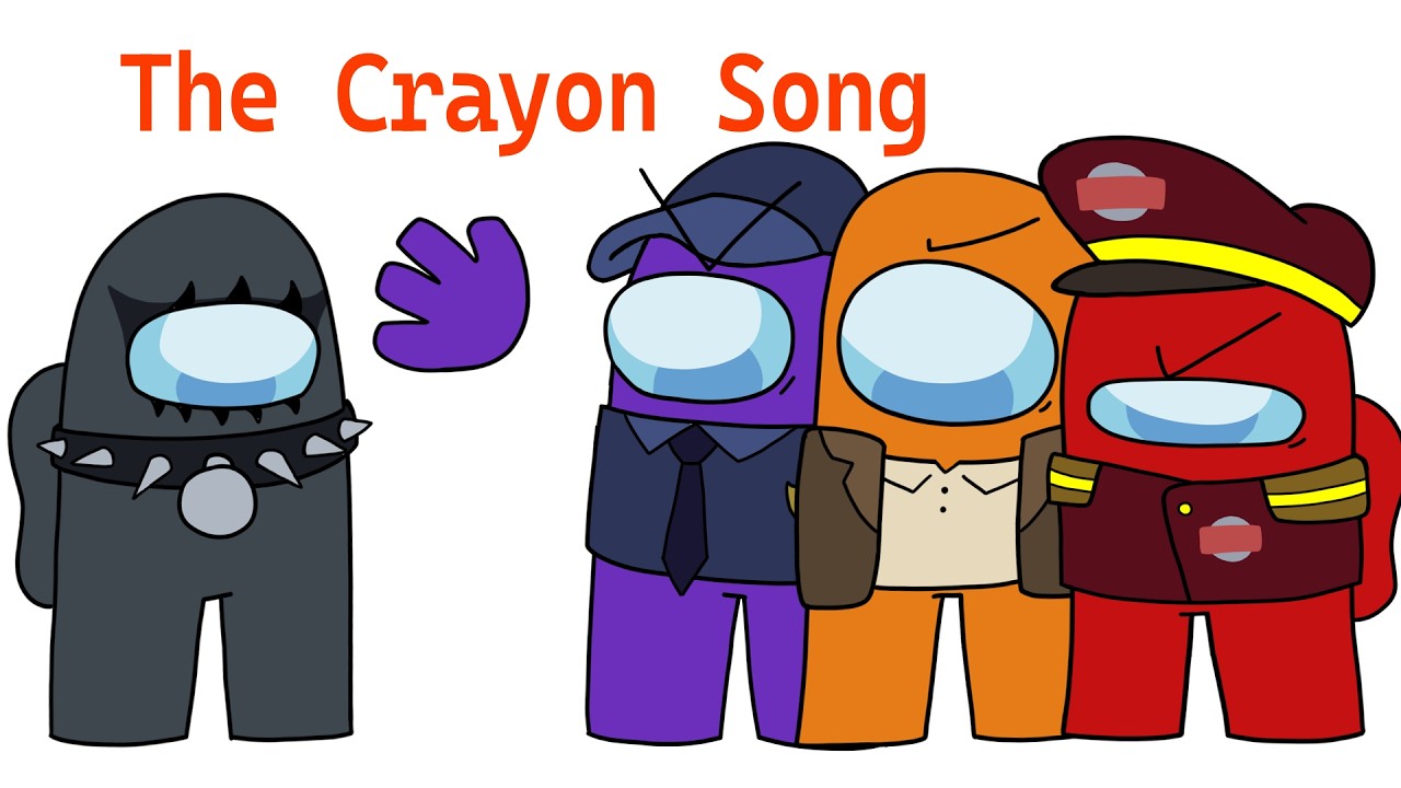 The Crayon Song Gets Ruined // Among Us TV show animation