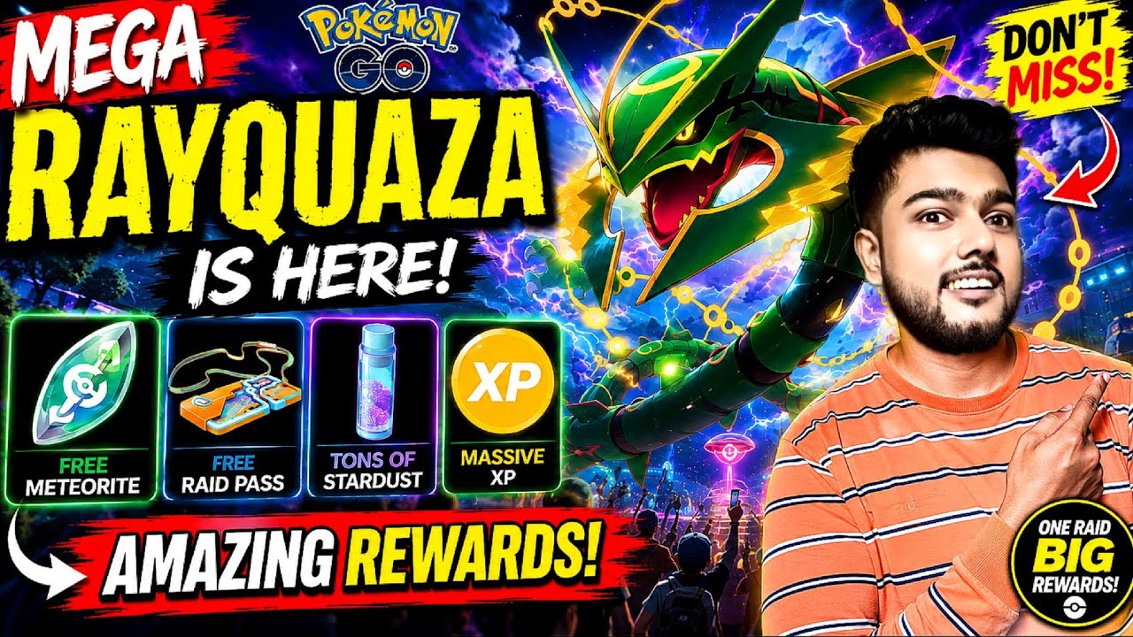MEGA RAYQUAZA IS BACK! Don't Miss This INSANE Return! 🔥 Pokémon Go 2026