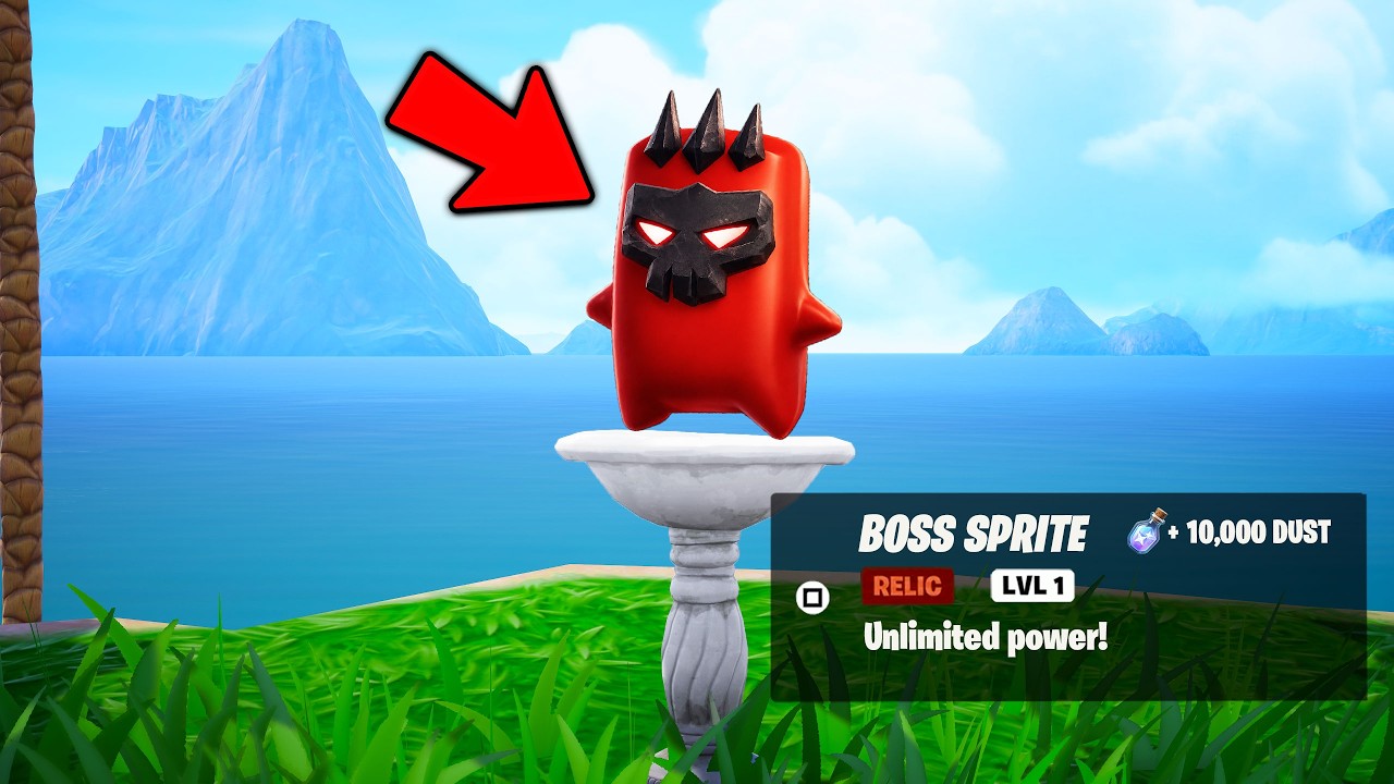 The NEW BOSS SPRITE in Fortnite!