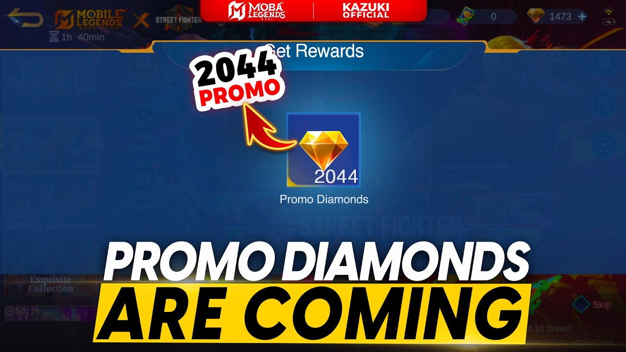 HOW TO GET 2044 PROMO DIAMONDS | STREET FIGHTER 6 BIGGEST SALE