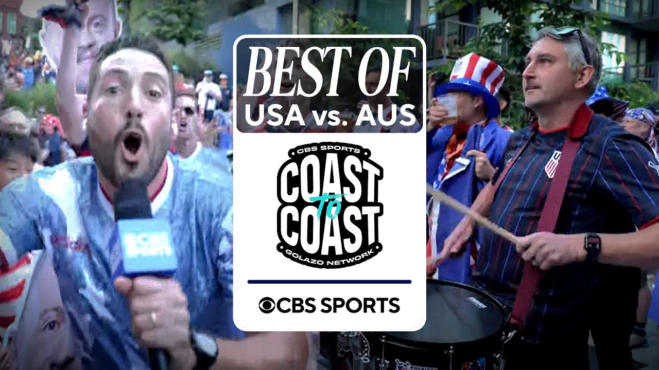CRAZY Scenes in Seattle after the USMNT Defeat Australia!! background