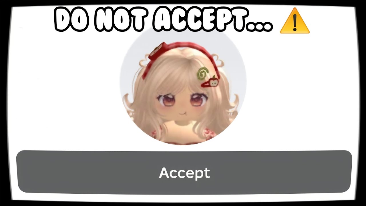 Do NOT Accept This DANGEROUS Roblox Friend Request... ⚠️