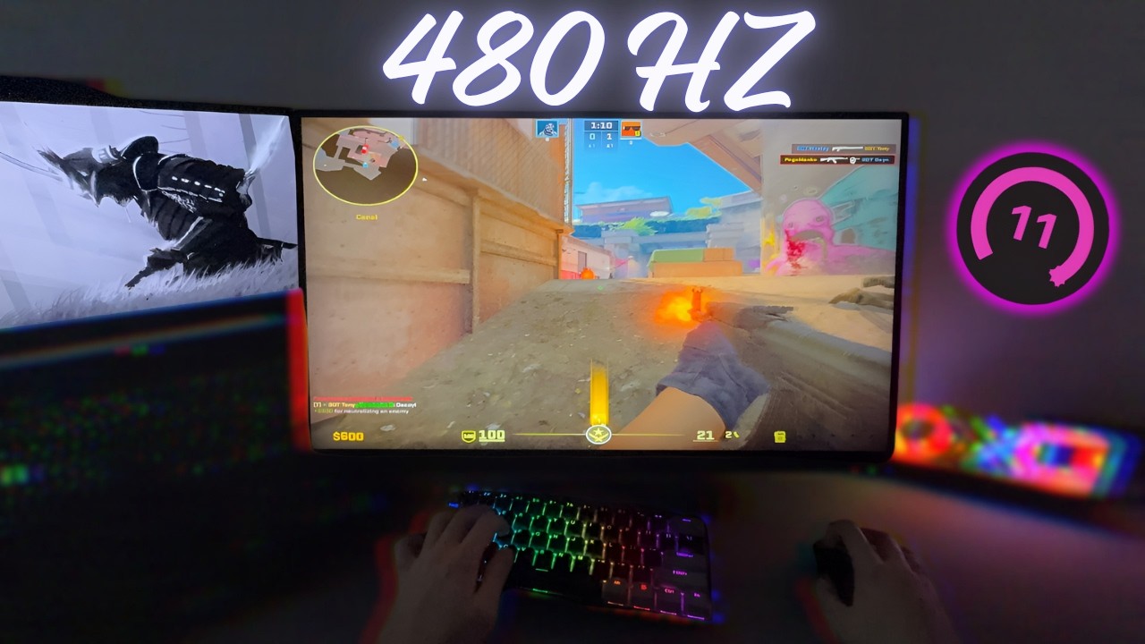 POV: Playing CS2 on a 480Hz OLED Monitor (Insane)