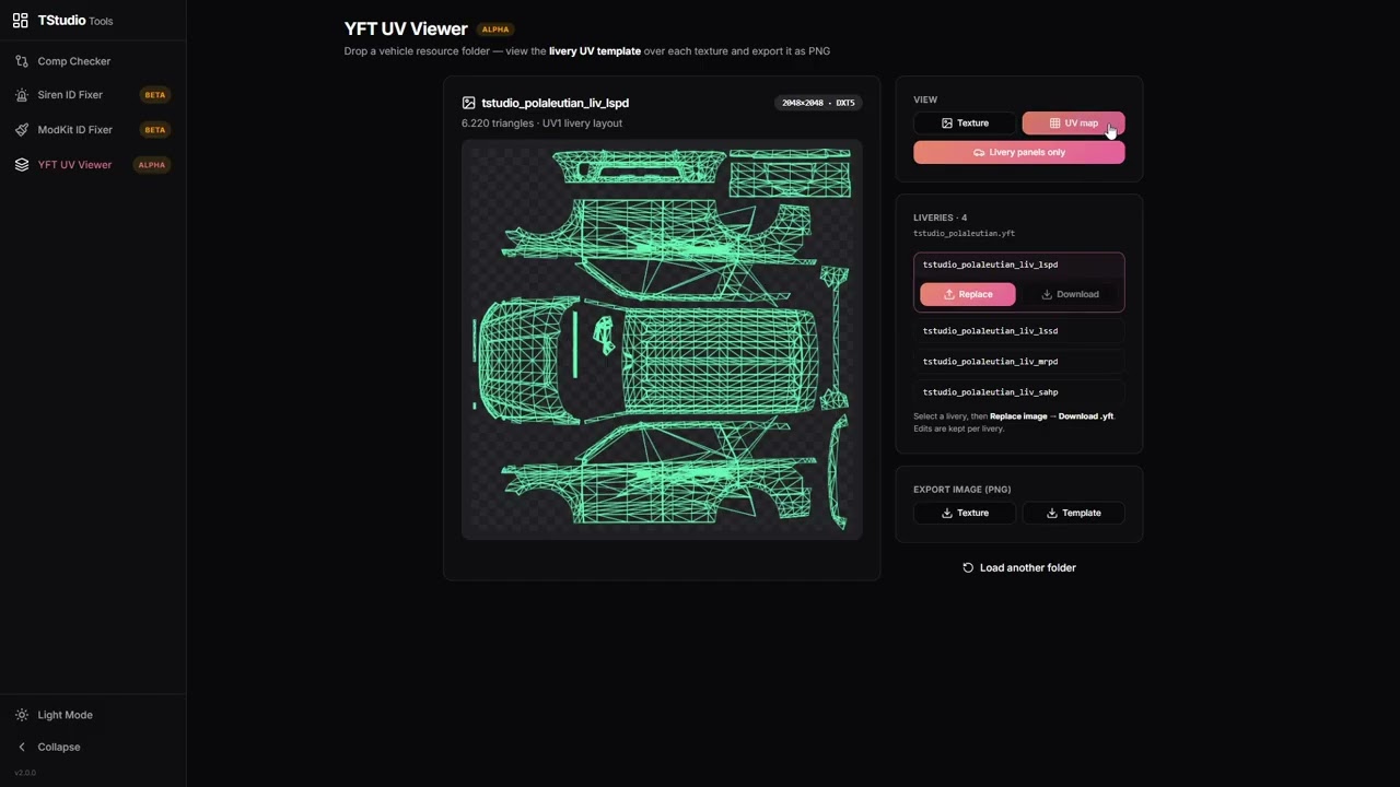 How to Edit Liveries | TStudio GTA 5 RP FiveM