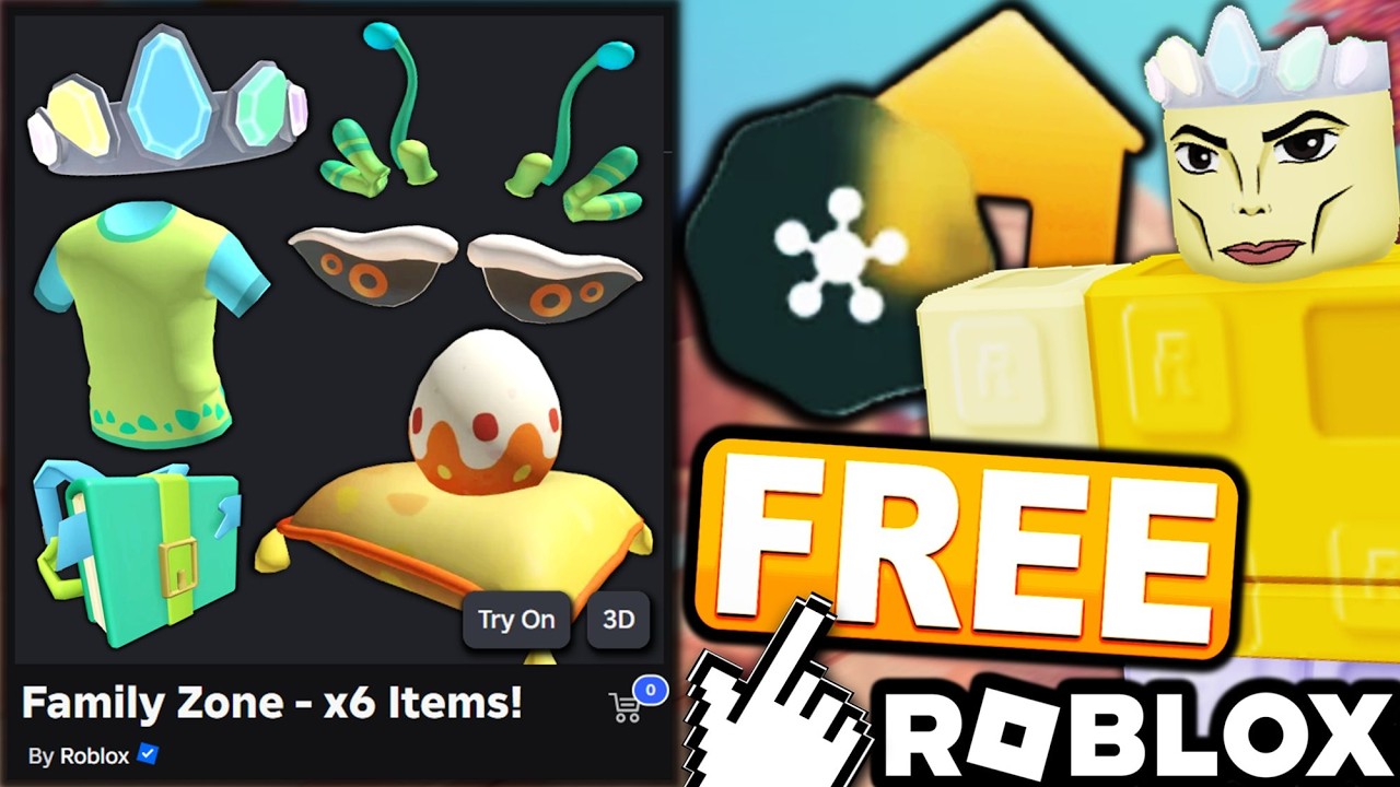EVENT! HOW TO GET Fancy Play Spark Crown & ALL 6 ACCESSORIES! (ROBLOX Family Zone!)