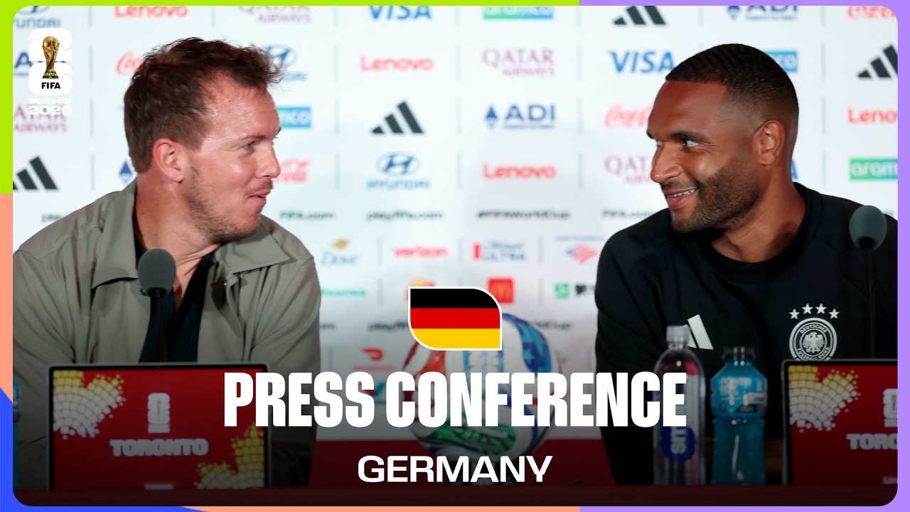 Germany On Playing Cote d'Ivoire | Julian Nagelsmann & Jonathan Tah Answer Questions background