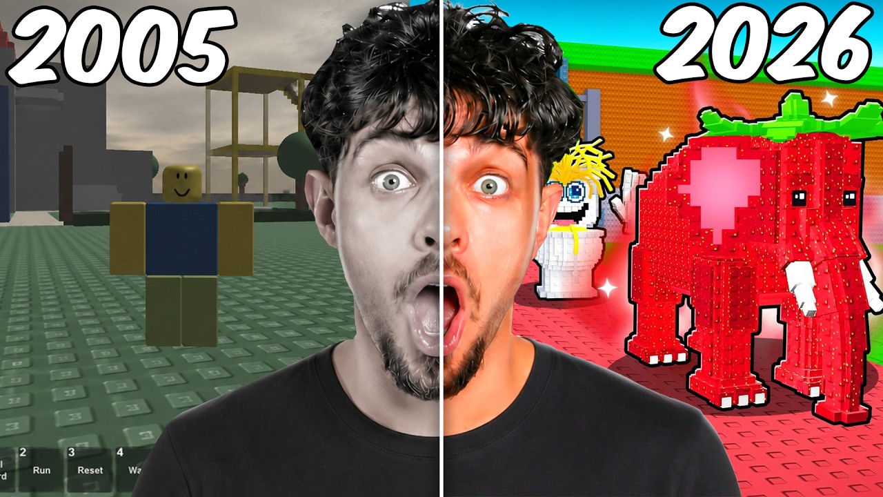 Le jeu Roblox le PLUS POPULAIRE de chaque ANNÉE