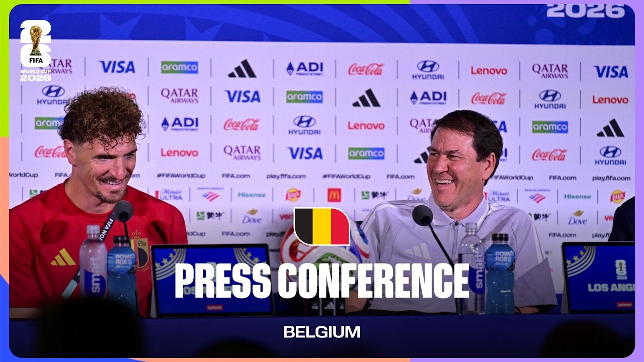 Belgium On Playing IR Iran | Rudi Garcia & Thomas Meunier Answer Questions