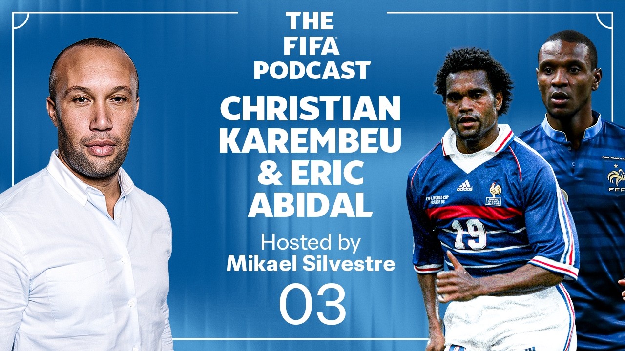 Karembeu, Abidal & Silvestre celebrate 1000 matches at the FIFA World Cup!