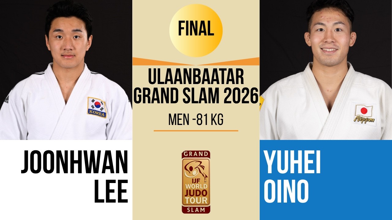 Joonhwan LEE VS Yuhei OINO | Ulaanbaatar Grand Slam 2026 | GOLD -81 kg