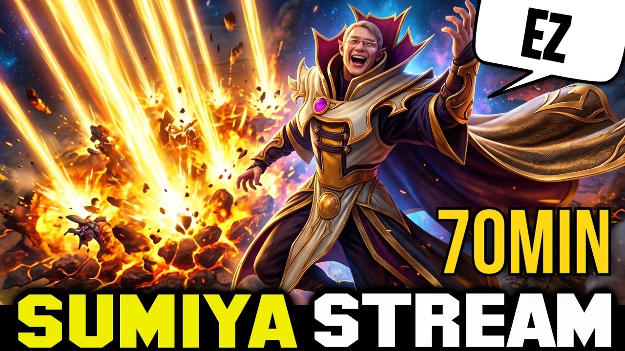 70min Invoker EZ Game | Sumiya Invoker Stream Moments 5588
