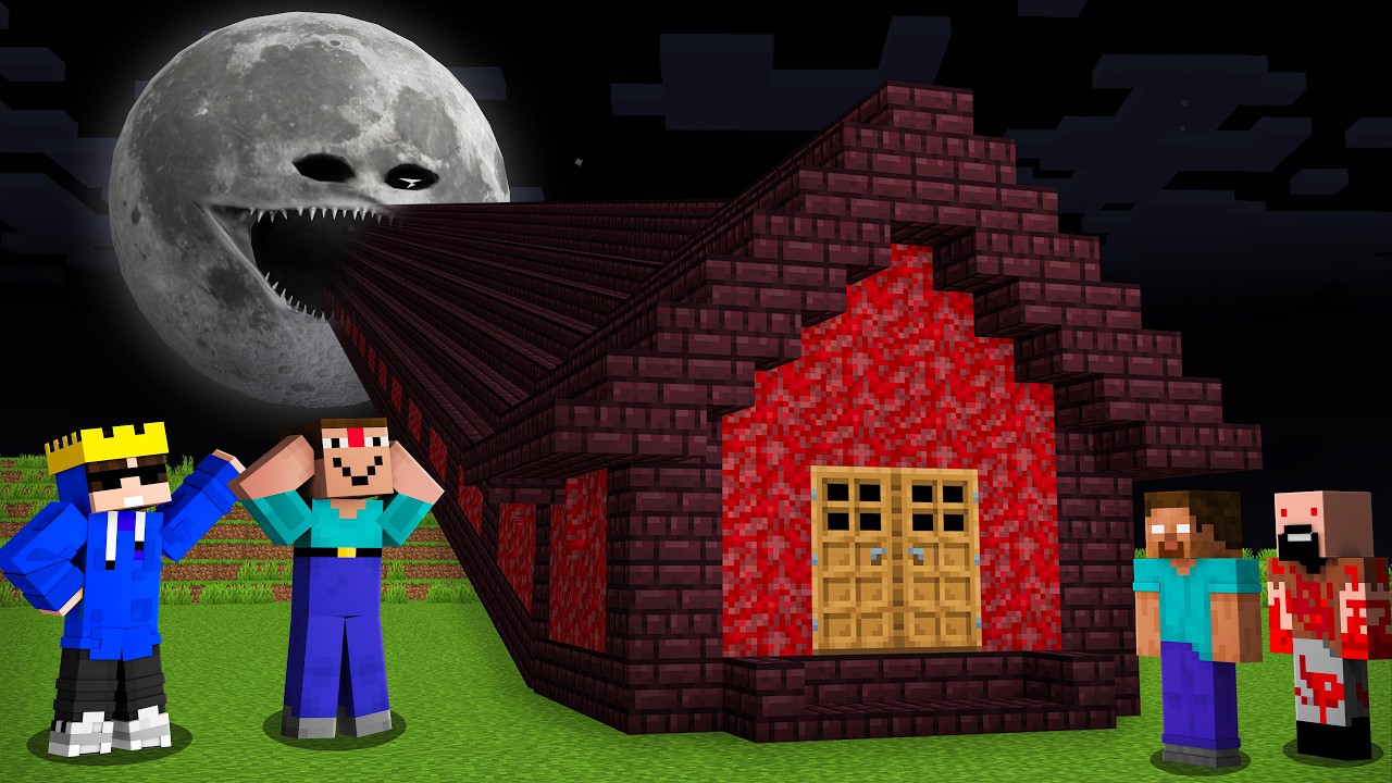 What's Inside the LONGEST SCARY HOUSE in Minecraft ?