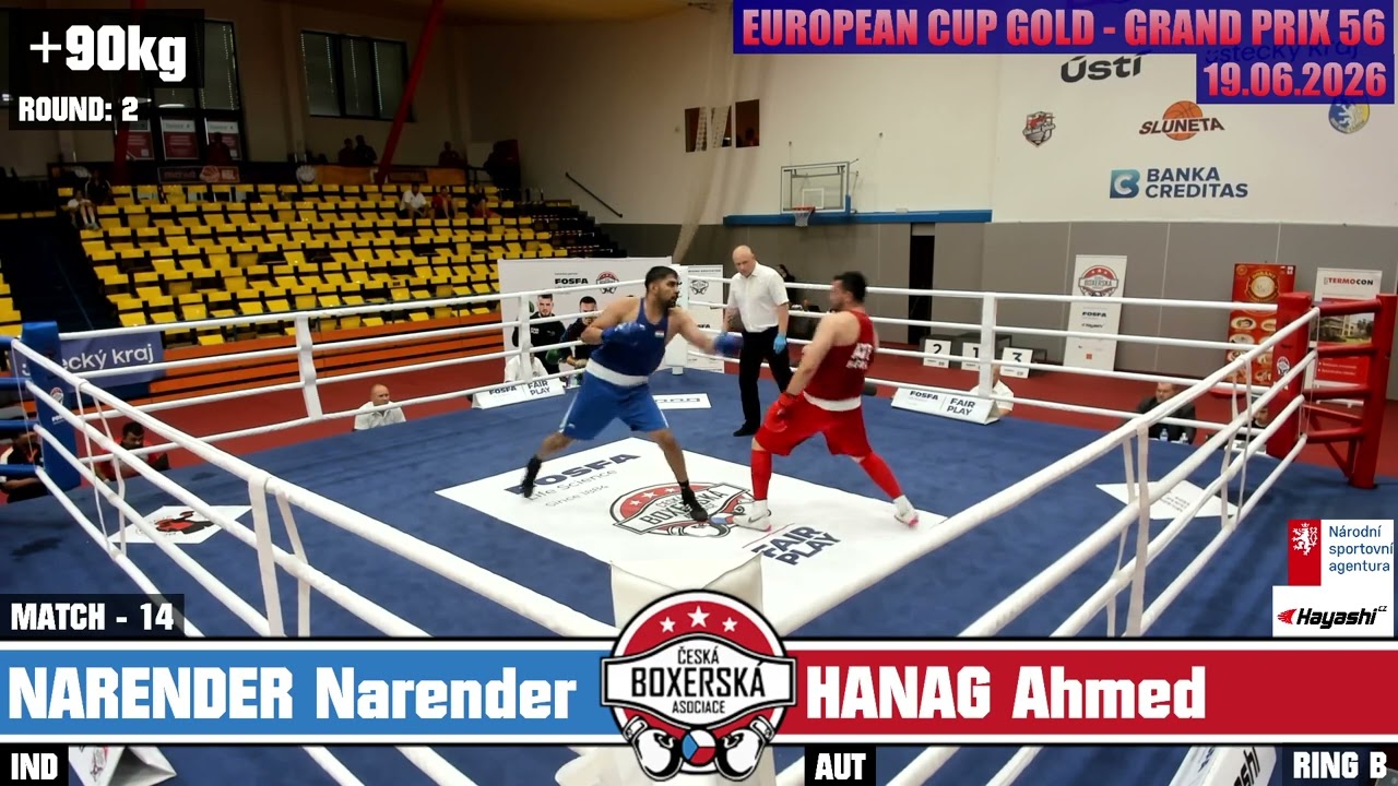Narender Berwal (IND) vs. Ahmed Hagag (AUT) Grand Prix Ústí nad Labem 2026 SF's (90+kg)