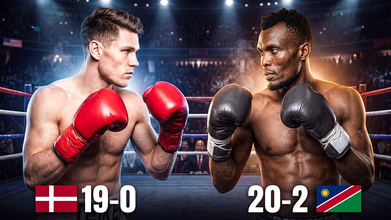 Jacob Bank (DEN) vs Paulinus Ndjolonimu (NAM) | Boxing Fight Highlights | KO