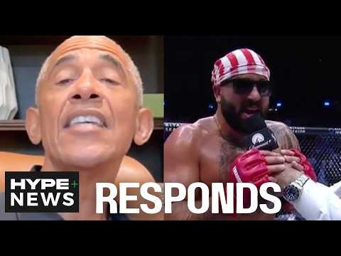 Barack Obama ‘Finally Responds’ To 'Michelle Obama Is A Man’ Disrespect At UFC White House - HP News