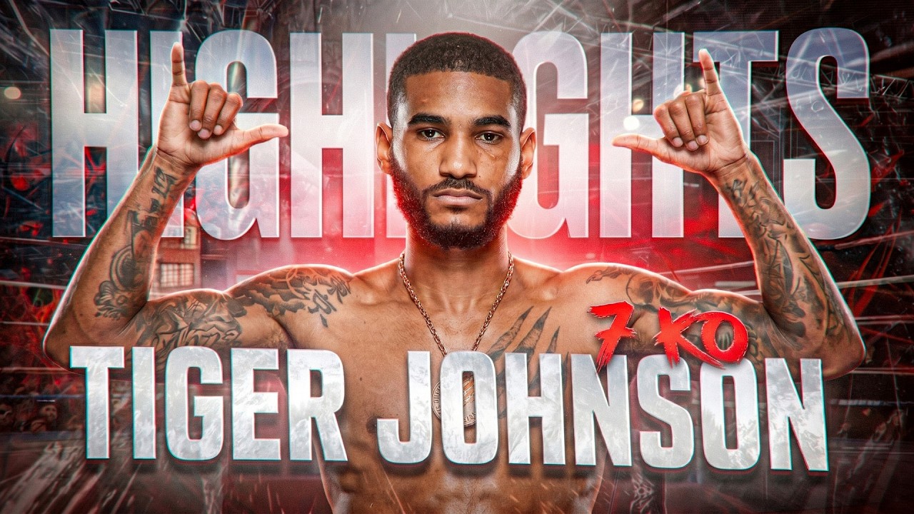 Undefeated Welterweight Prospect! Tiger Johnson Best Moments & Knockouts - Highlights ᴴᴰ