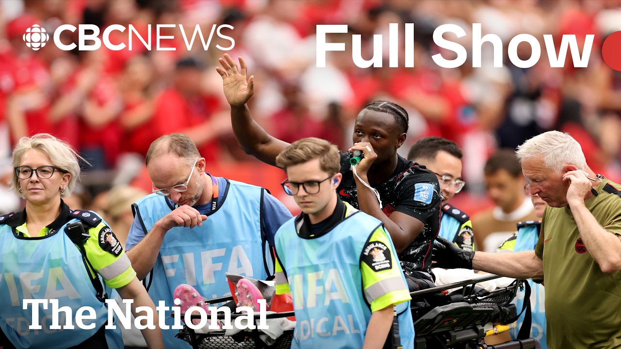 CBC News: The National | Canada rallies around injured soccer star
