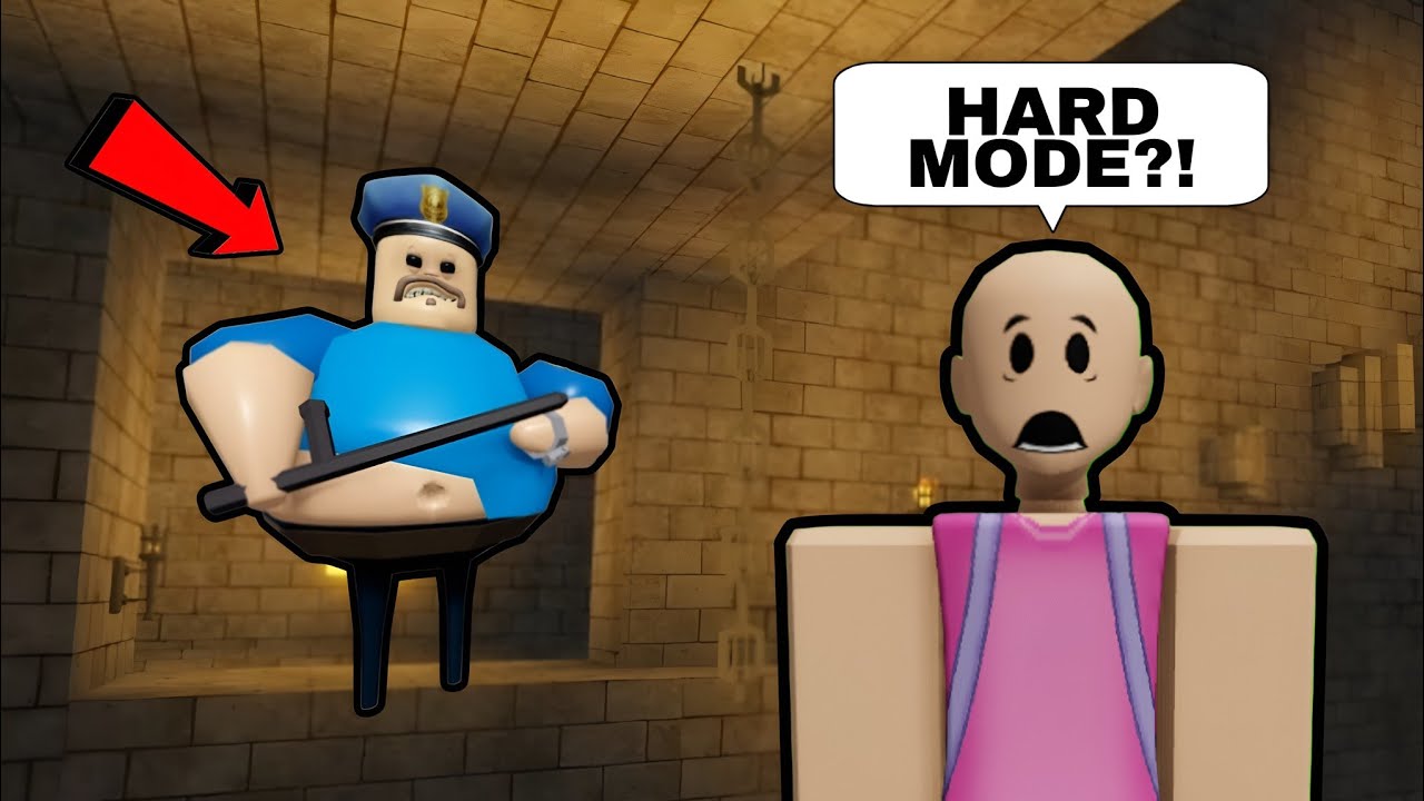 Roblox Barry's Prison Run! HARD MODE π¨