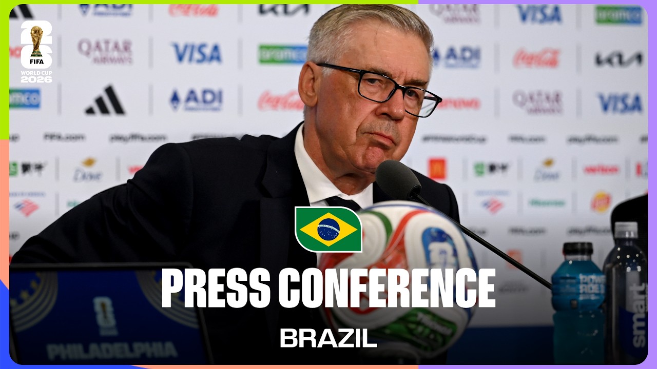 Post-Match Press Conference: Brazil's Carlo Ancelotti On 3-0 Win Over Haiti