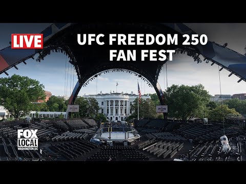 LIVE: UFC Freedom 250 Fan Fest