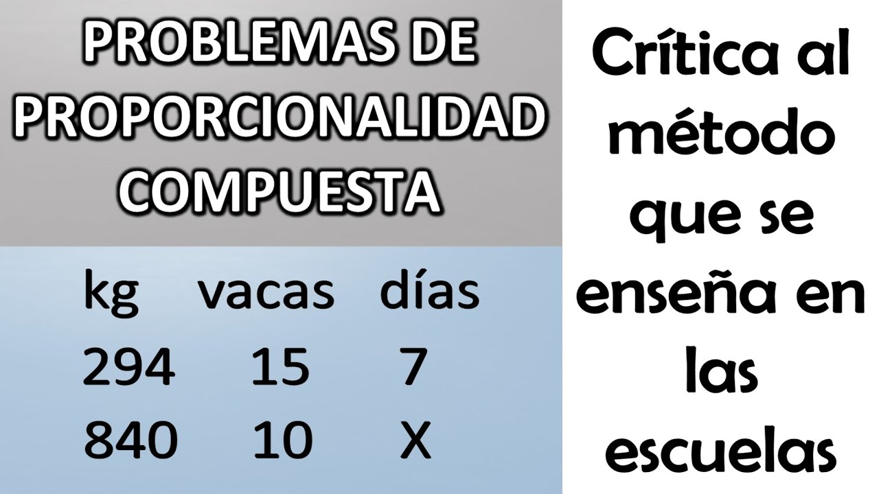 CURSO COMPLETO DE PROBLEMAS DE PROPORCIONALIDAD