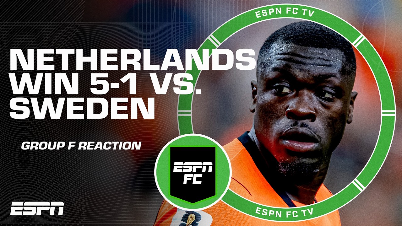 Netherlands vs. Sweden Reaction: Can the Dutch compete with the best in the world? | ESPN FC