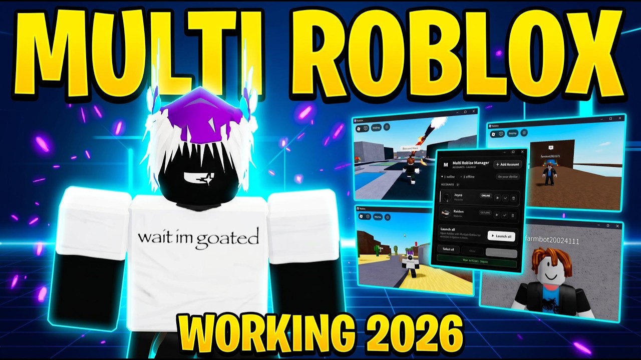 Multi Roblox How to Open 10+ Accounts at the Same Time