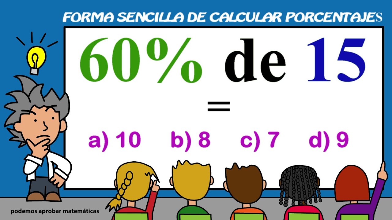 Cómo resolver problemas de porcentajes