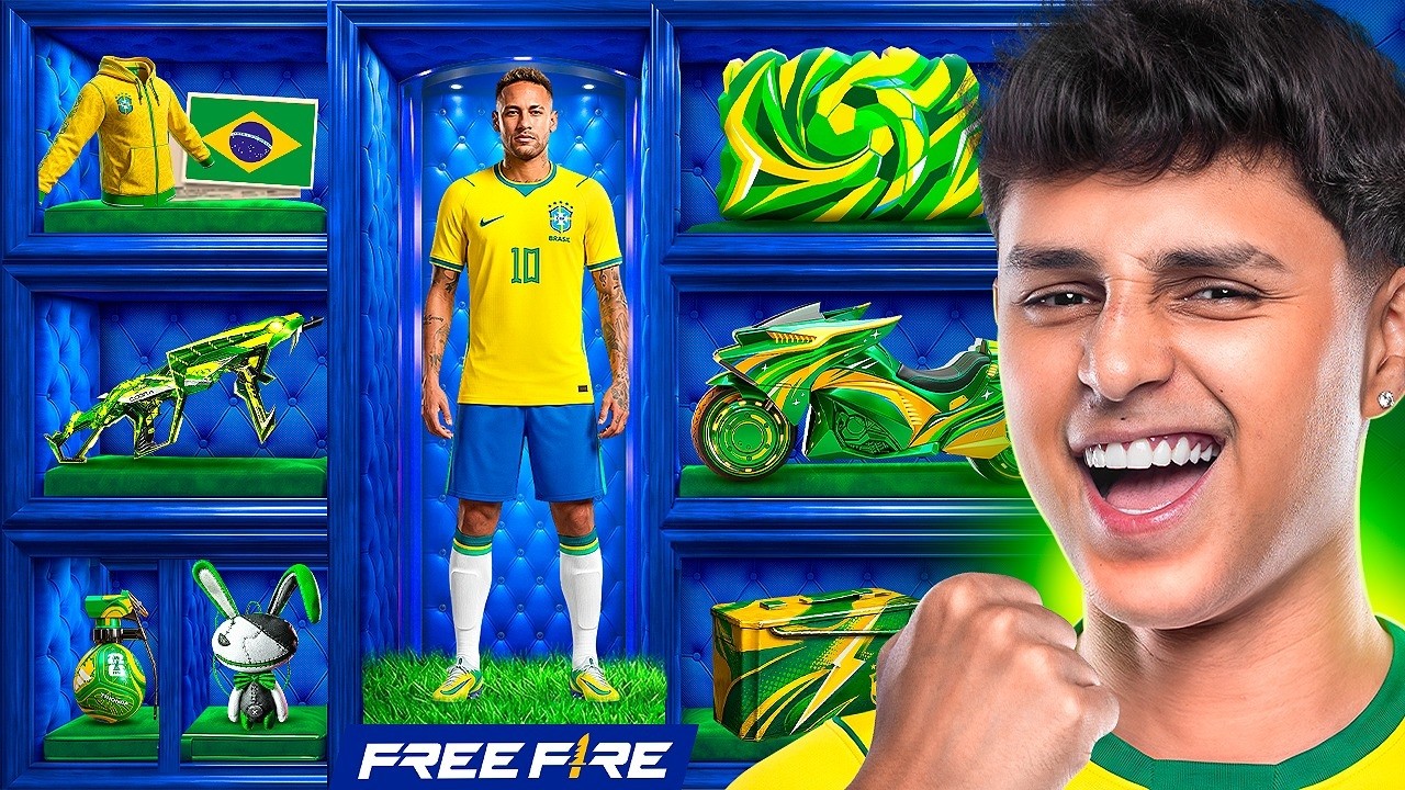 SÓ POSSO USAR ITENS DA SELEÇÃO NO FREE FIRE!