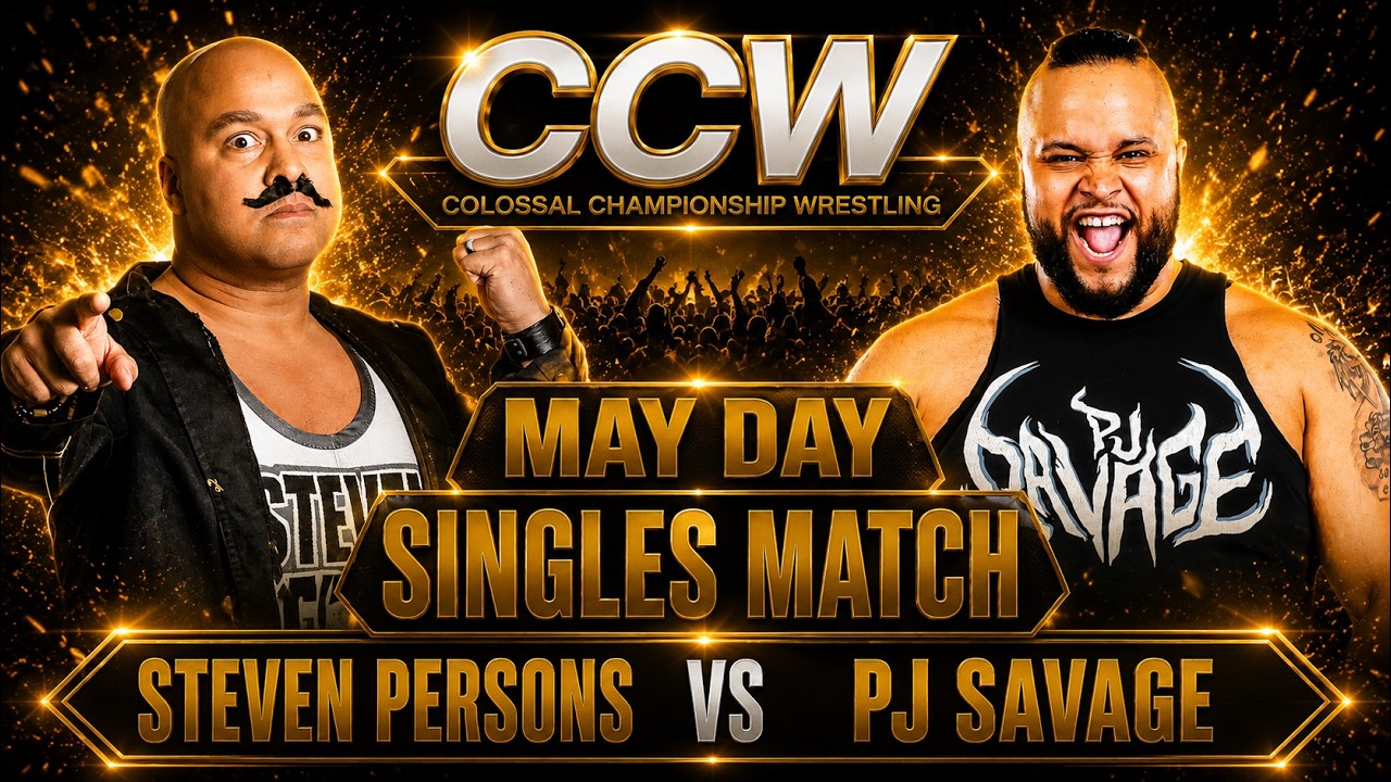 Steven Persons vs PJ Savage | CCW Wrestling 🔥 2026-06-20 11:08