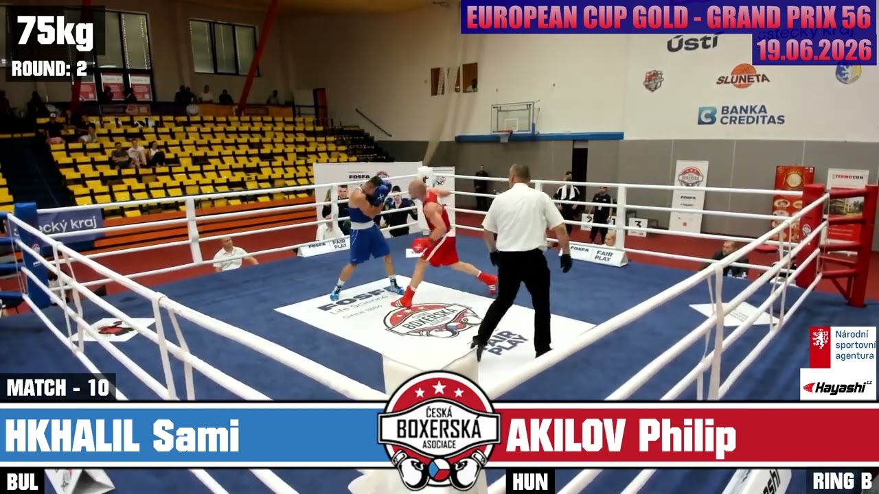 Pylyp Akilov (HUN) vs. Sami Khali (BUL) Grand Prix Ústí nad Labem 2026 SF's (75kg)