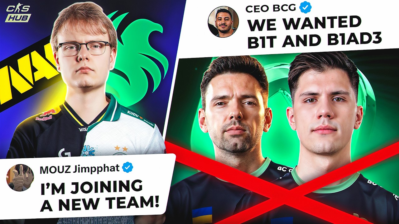 JIMPPHAT'S NEW TEAM! B1T AND B1AD3 COULD'VE JOINED S1MPLE! PARIVISION CHANGES! CS NEWS