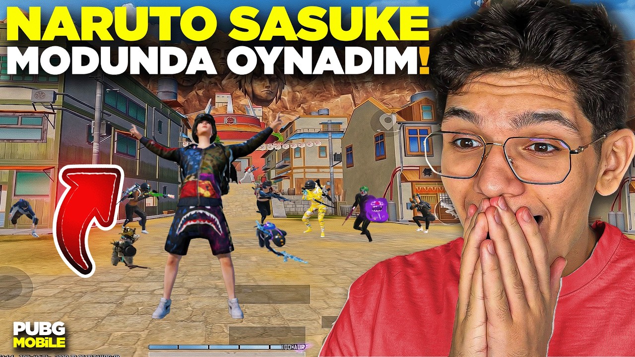 YENİ SASUKE MODUN'DA OYNADIM! MOD ÇOK İYİİ - PUBG MOBİLE