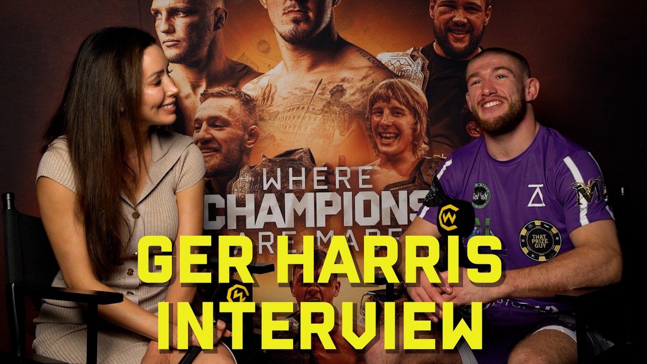 “Ian Dean, I’m On The Phone!” Ger Harris Post-Fight Interview background