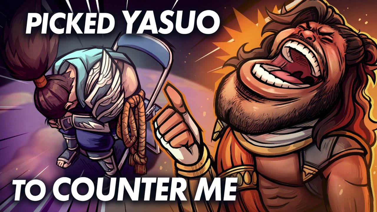THIS YASUO WANTED TO COUNTER MY AKSHAN