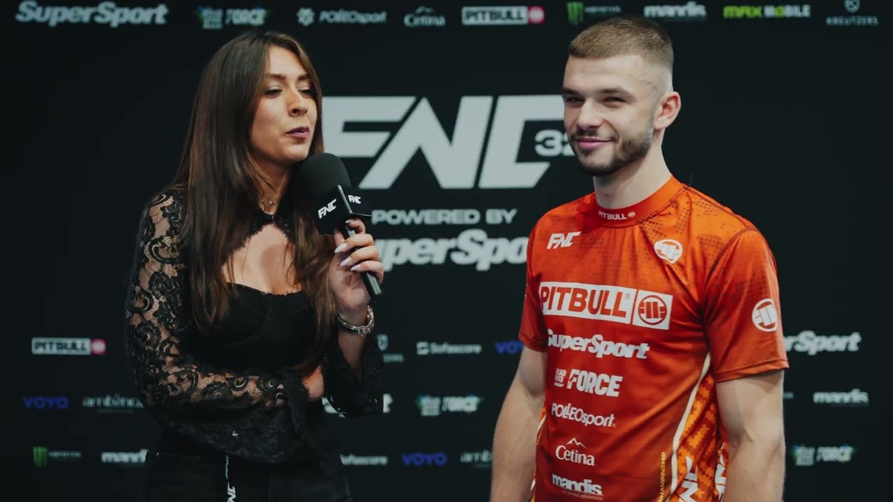 BORNA BILADZIC| POST FIGHT INTERVIEW | FNC 32 Powered by SuperSport | OSIJEK