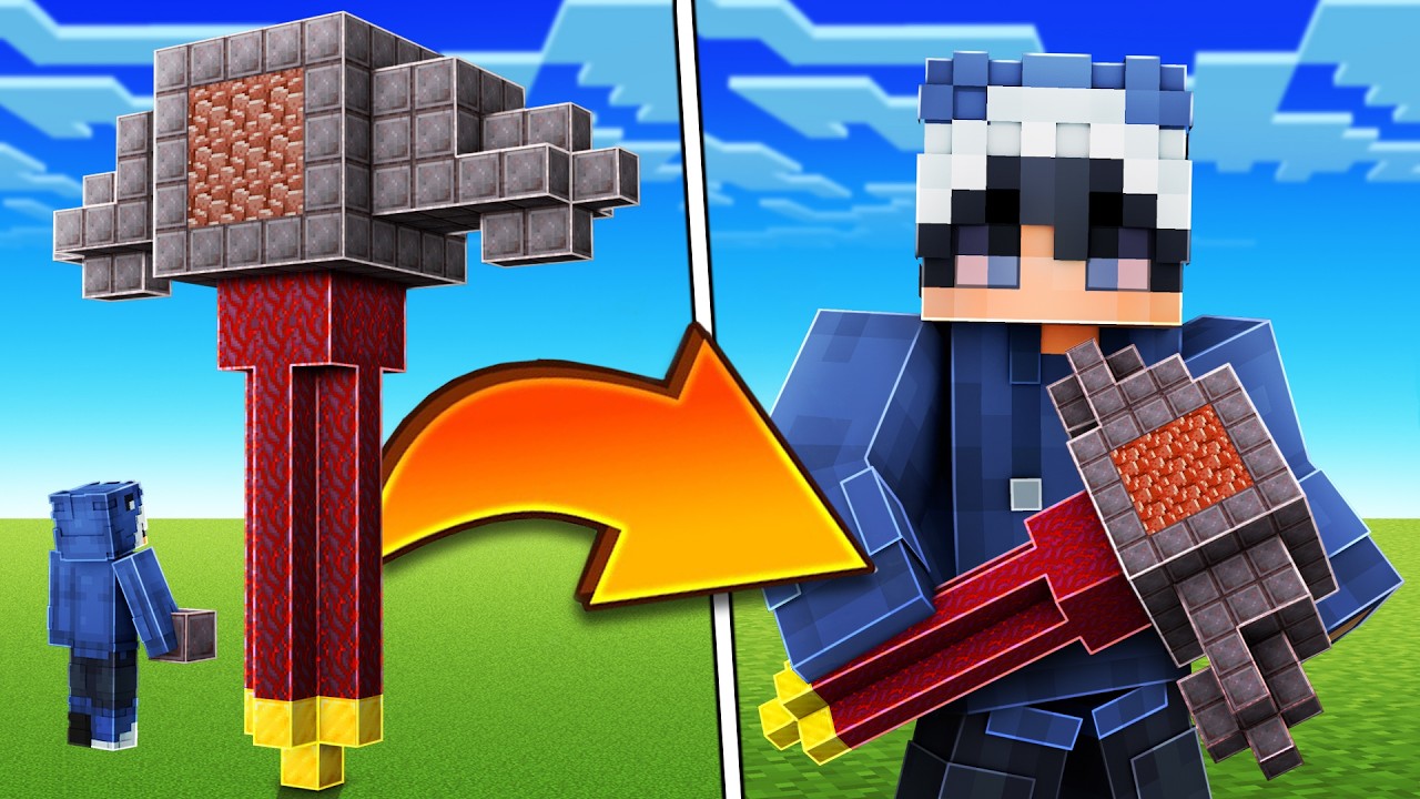 Minecraft, aber was ich BAUE BEKOMME ICH...