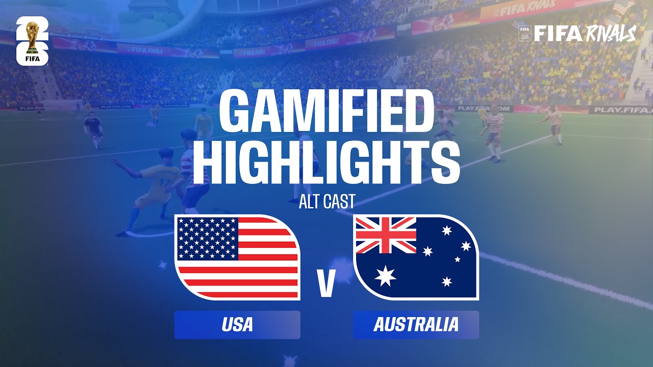 Alt Cast Highlights: USA v Australia | FIFA World Cup 2026β’