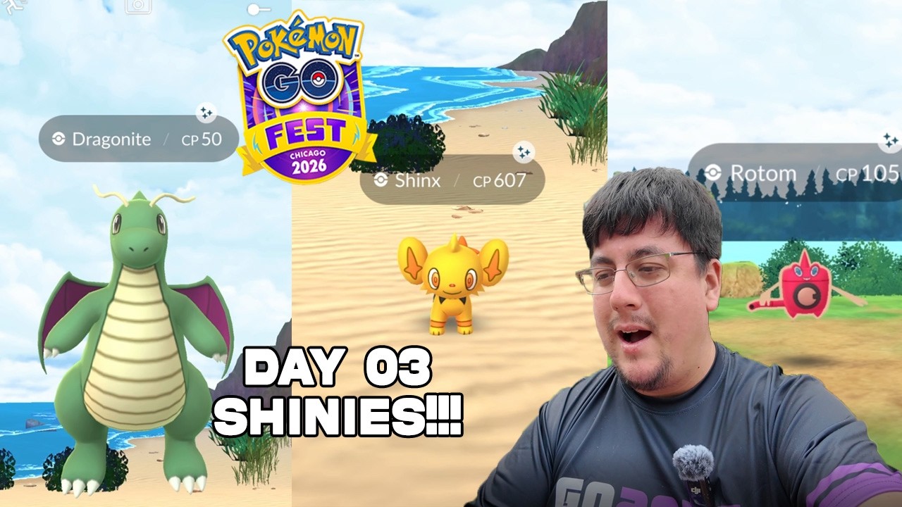Full Shiny Haul in Pokémon GO Fest!!! (Day 3)