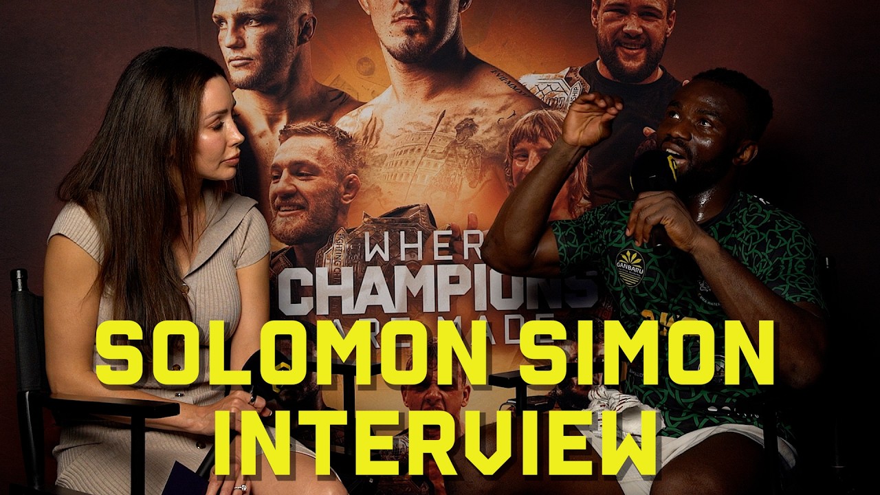 “UFC/DWCS That’s The Aim, That’s The Trajectory!” Solomon Simon Post-Fight Interview