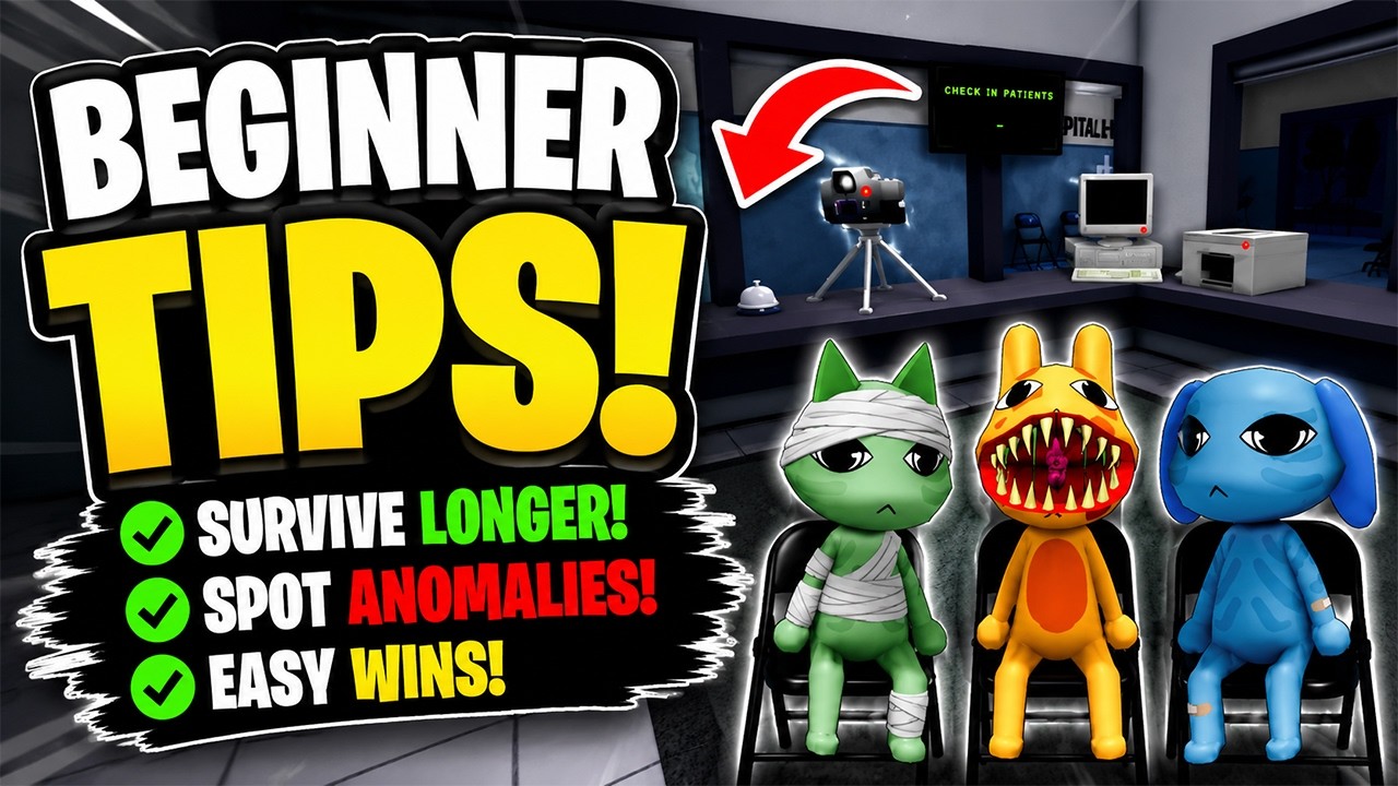 BEGINNER TIPS in Animal Hospital Anomaly Roblox - Easy Wins and Survival Guide