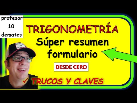 TRIGONOMETRÍA 1º BACHILLERATO Claves y Trucos Curso desde cero con ejercicios y problemas resueltos