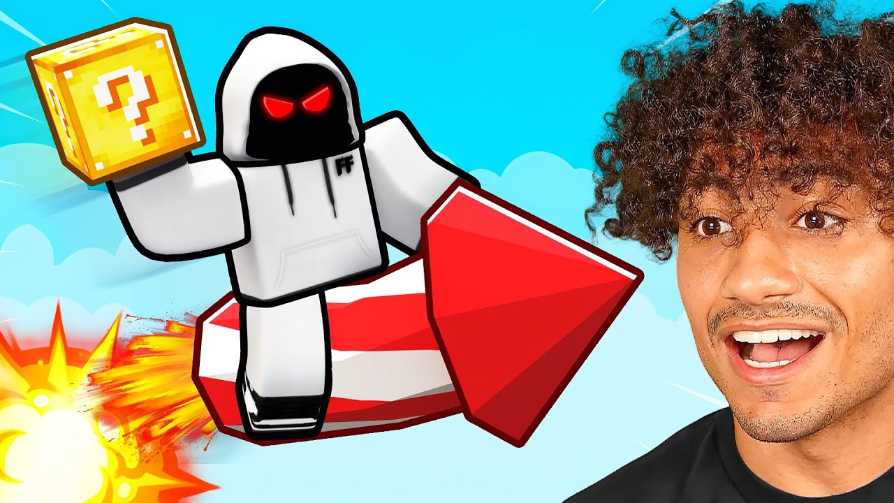 ROBLOX LAUNCH ROCKETS FOR LUCKY BLOCKS..