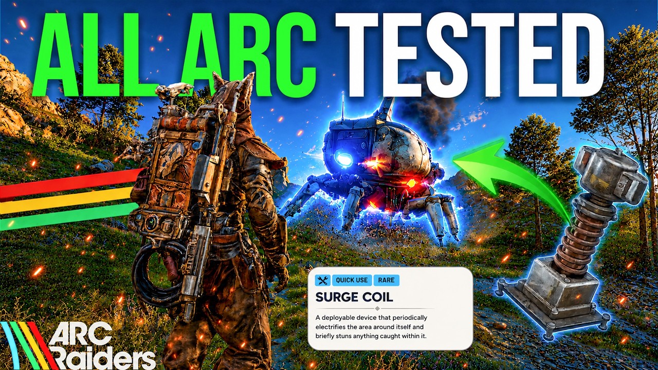 The Surge Coil Has SECRET Effects Against ARC In ARC Raiders!