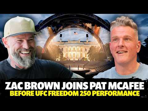 Zac Brown Is A Die Hard UFC Fan, "Honored" To Be Doing Freedom 250 Anthem