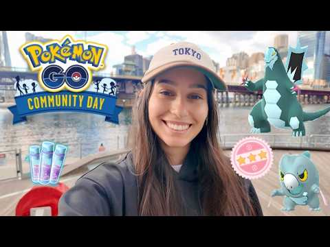 dragon my way through FRIGIBAX COMMUNITY DAY - POKÉMON GO