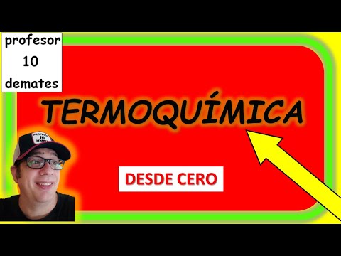 TERMODINÁMICA química 2 Bachillerato Termoquímica Curso desde cero
